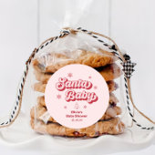 ピンクサンタベビーベビーシャワー特典 ラウンドシール