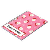 ピンクサンタ2 ノートブック (左側)