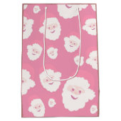 ピンクサンタ ミディアムペーパーバッグ (裏面)