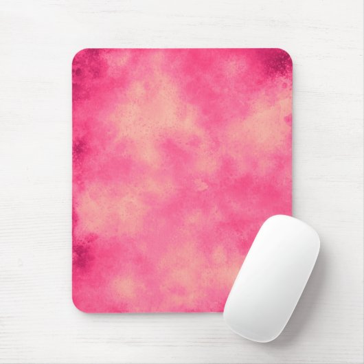ピンクサンドクラウドエフェクトMouse Mat マウスパッド (マウス)
