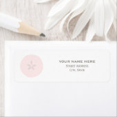 ピンクサンドド結婚ル住所 シール (インサイチュ)