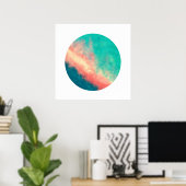 ピンクサンドパラダイス（禅サークル） ポスター (ホームオフィス)