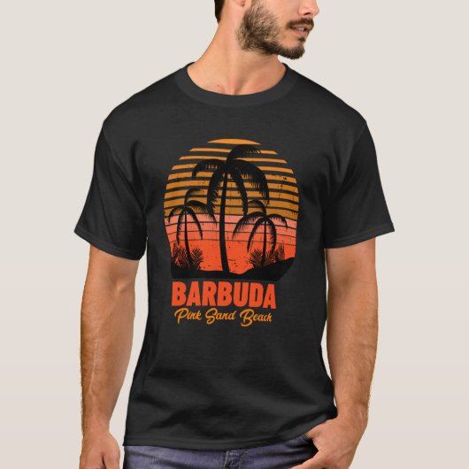 ピンクサンドビーチバルブダ Tシャツ (正面)