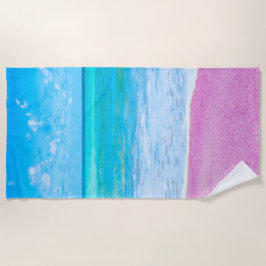 ピンクサンドビーチ ビーチタオル