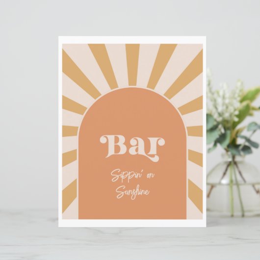 ピンクサンバー標識 (スタンド正面)