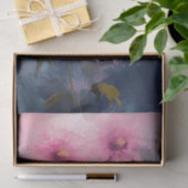 ピンクサンフラワーズ1デクページ紙 薄葉紙 (ギフト)