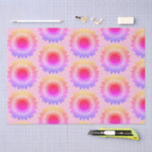 ピンクサンフラワーティッシュペーパー 薄葉紙 (クラフト)