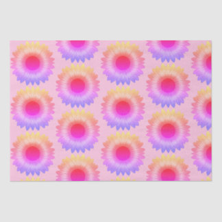 ピンクサンフラワーティッシュペーパー 薄葉紙