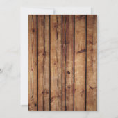 ピンクサンフラワーベイビーシャワー招待状 招待状 (裏面)