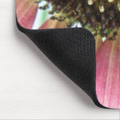 ピンクサンフラワーマウスパッド マウスパッド (コーナー)