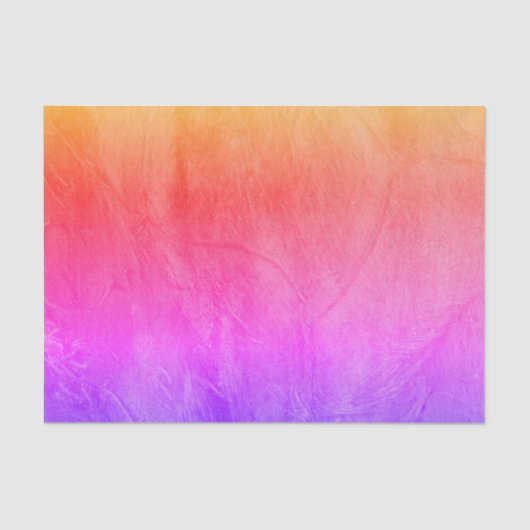 ピンクサンライズテクスチャティッシュペーパー 薄葉紙 (正面)