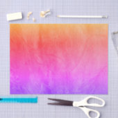 ピンクサンライズテクスチャティッシュペーパー 薄葉紙 (クラフト)