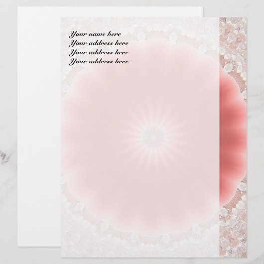 ピンクサン レターヘッド (正面/裏面)