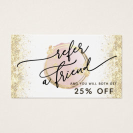 ピンクサークルデザイン紹介カード