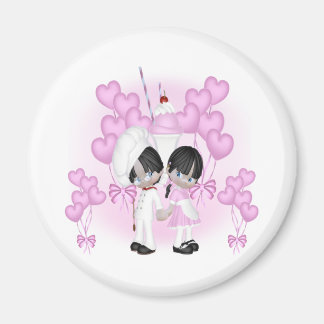 ピンクシェフ マグネット