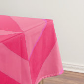 ピンクシェブロンエレガントダイニングルームデコール テーブルクロス (インサイチュ)