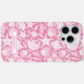 ピンクシェルパーソナライズデザイン Case-Mate iPhoneケース (裏面 (横))