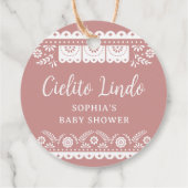 ピンクシエリトリンドタラベラメキシコベビーショウ フェイバータグ (裏面)