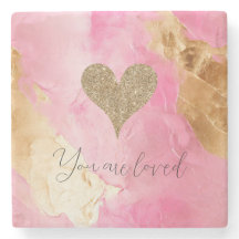 ピンクシガーリーックグラム金ゴールドグリッターハート