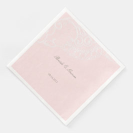 ピンクシックエレガントヴィンテージレ結婚ース