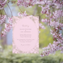 ピンクシノワズリーデザインのエレガントな結婚式
