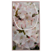 ピンクシャクシャクナゲ開花フローラ スモールペーパーバッグ (裏面)