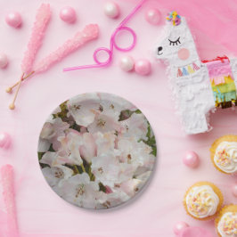 ピンクシャクシャクナゲ開花フローラ ペーパープレート