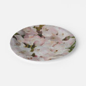 ピンクシャクシャクナゲ開花フローラ ペーパープレート (アングル)