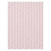 ピンクシャンパントースト応援結婚ズブライダルシャワー テーブルクロス (正面)