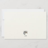 ピンクシャンパンノテカード 便箋 (裏面)