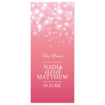 ピンクシャンパン4コースディナーメニュー