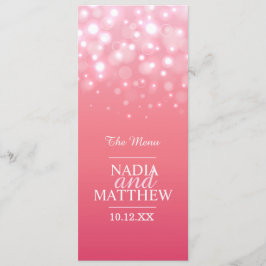 ピンクシャンパン4コースディナーメニュー メニュー