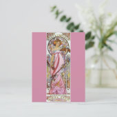 ピンクシャンパン – アールヌーボー ポストカード (スタンド正面)