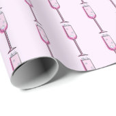 ピンクシャンパン ラッピングペーパー (ロールコーナー)