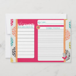 ピンクシャーベットレシピカード