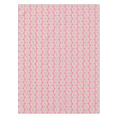 ピンクシュガークッキー振りかけるイチゴつや消し テーブルクロス (正面)