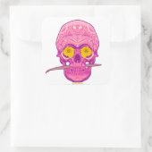 ピンクシュガースカルシール スクエアシール (バッグ)