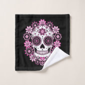 ピンクシュガースカル バスタオルセット (ウォッシュタオル)