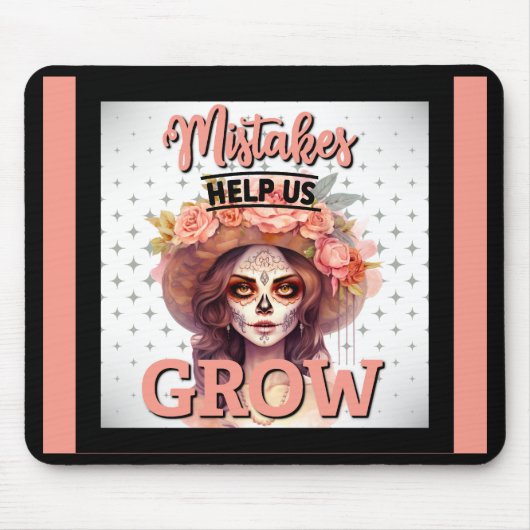 ピンクシュガースカル マウスパッド (正面)