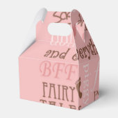 ピンクシュガー&スパイスガールベビーシャワー フェイバーボックス (裏面サイド)