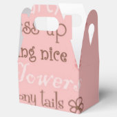 ピンクシュガー&スパイスガールベビーシャワー フェイバーボックス (オープン)