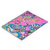 ピンクショア、抽象芸術アート ノートブック (左側)