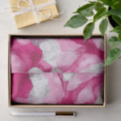 ピンクシルバーグラム誕生日 薄葉紙 (ギフト)