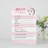 ピンクシルバーベビー予測カードシャワー活動 (スタンド正面)