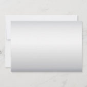 ピンクシルバーホワイトフローラ保存日 セーブザデート (裏面)