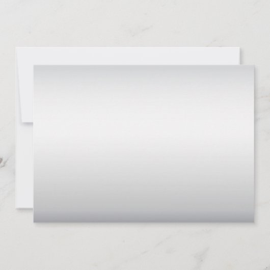 ピンクシルバーホワイトフローラ保存日 セーブザデート (裏面)