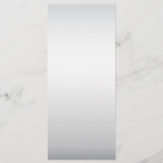 ピンクシルバーホワイトフローラ結婚のメニュー メニュー (裏面)