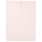 ピンクシンプルのスクリプト名モダンラグジュアリーパーソナライズされた クリップボード (裏面)