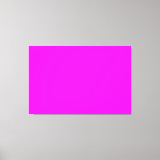 ピンクシンプル色 キャンバスプリント (正面)