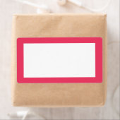 ピンクシンプル色 ラベル (インサイチュ)